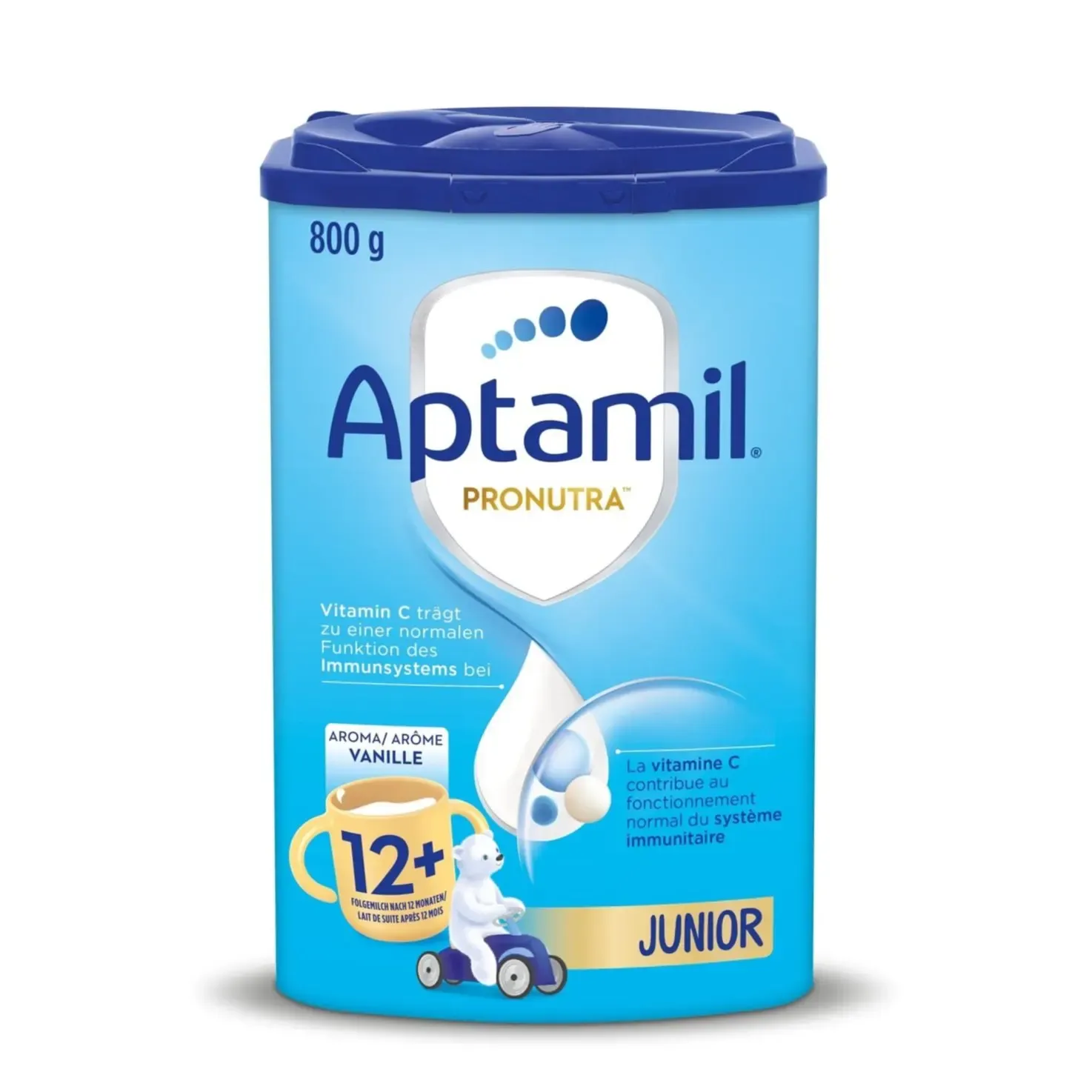 Lait de suite Aptamil Pronutra Junior Vanille 12m+  800g