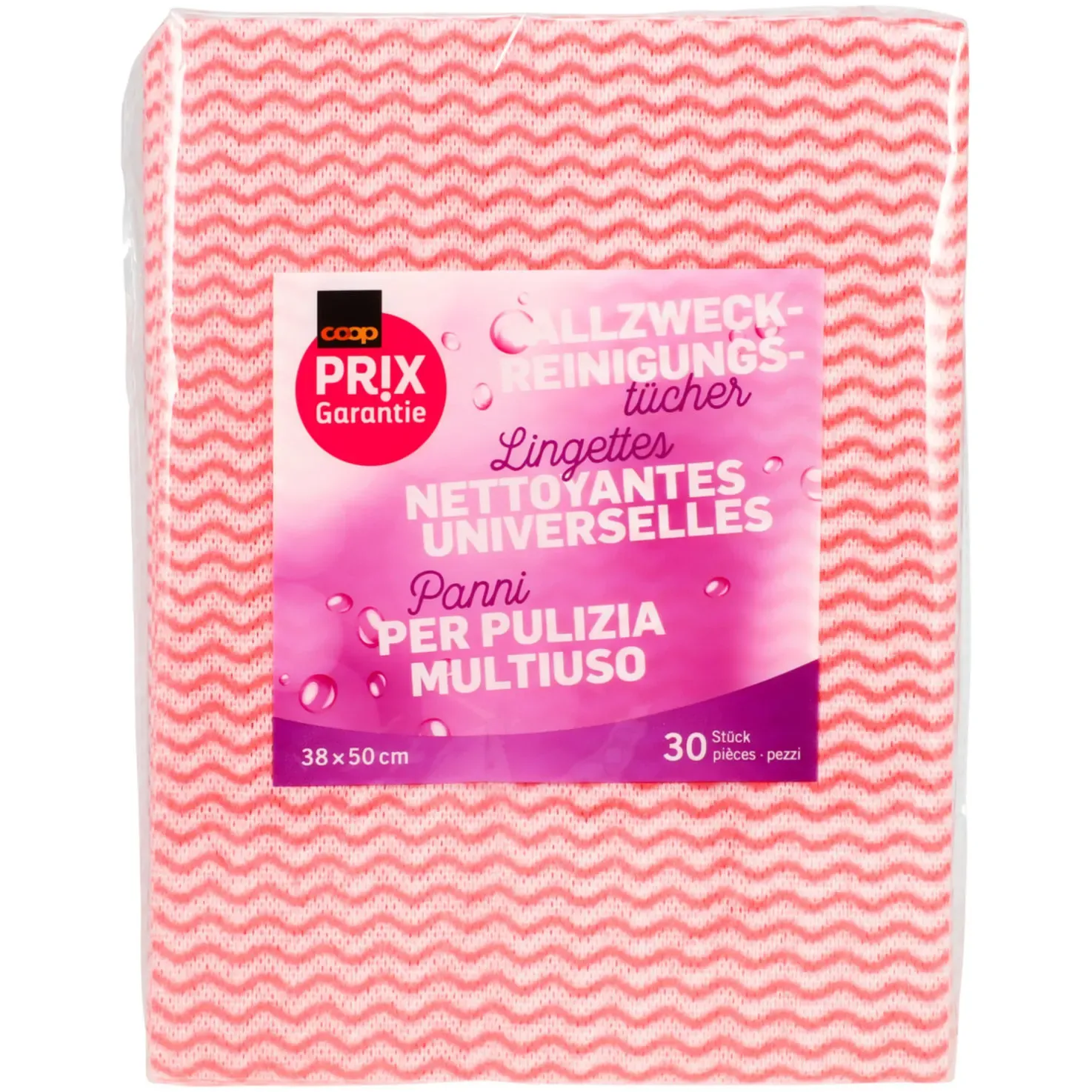 Lingettes nettoyantes universelles