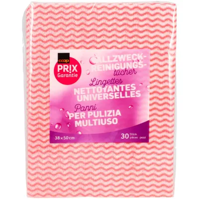 Lingettes nettoyantes universelles