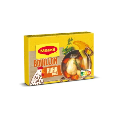 Maggi Cubes de bouillon de poulet 8 pièces 80g