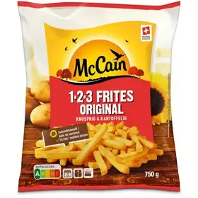 McCain 1.2.3 Frites surgelées 750g