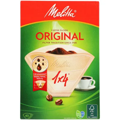 Melitta Papier-filtre pour café 1x4 40 pièces