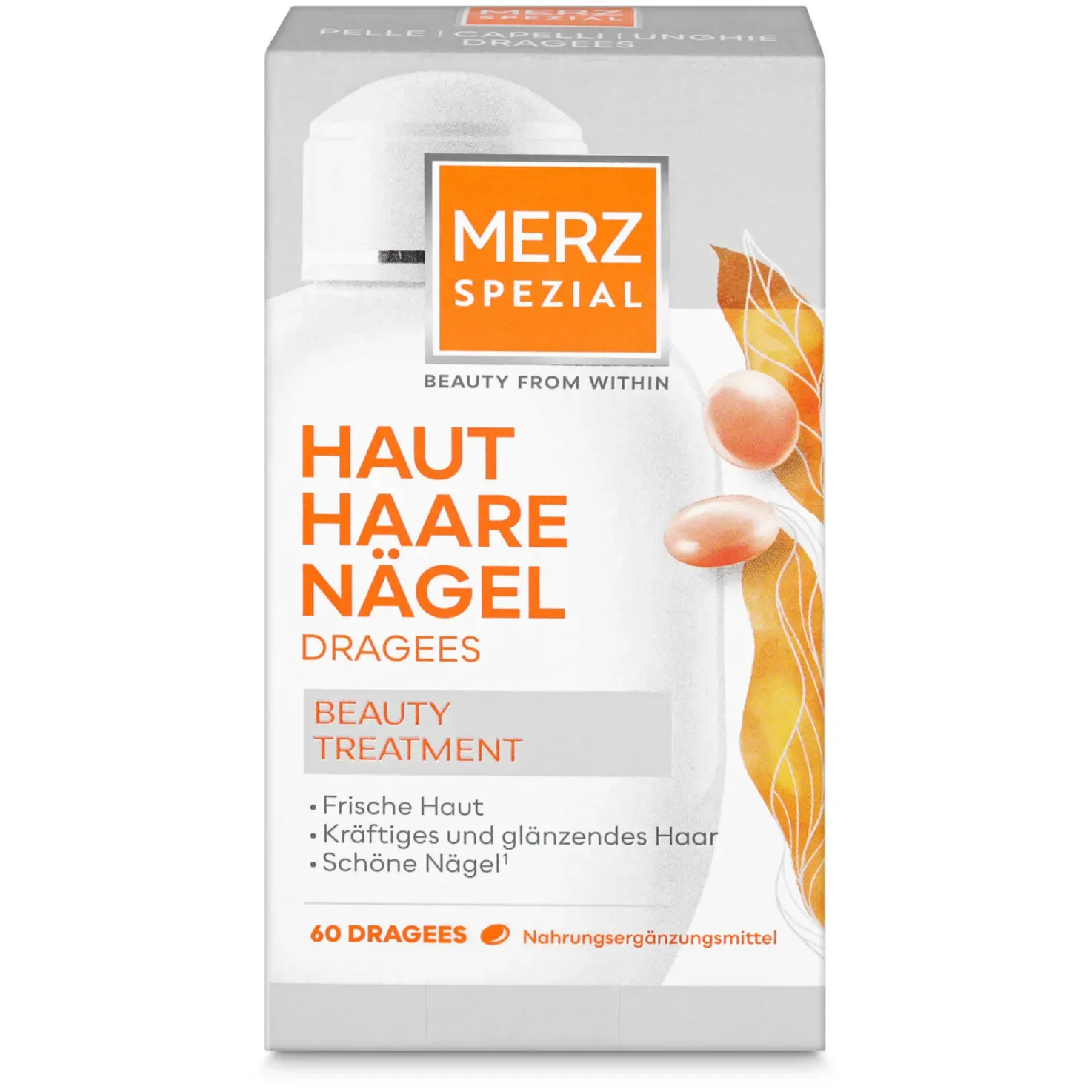 Merz Spezial Dragées pour la peau, les cheveux &amp; les ongles 60 pièces