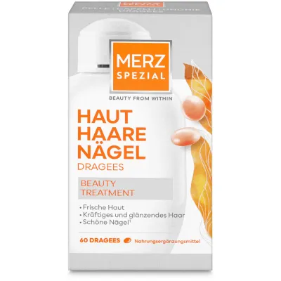 Merz Spezial Dragées pour la peau, les cheveux &amp; les ongles 60 pièces