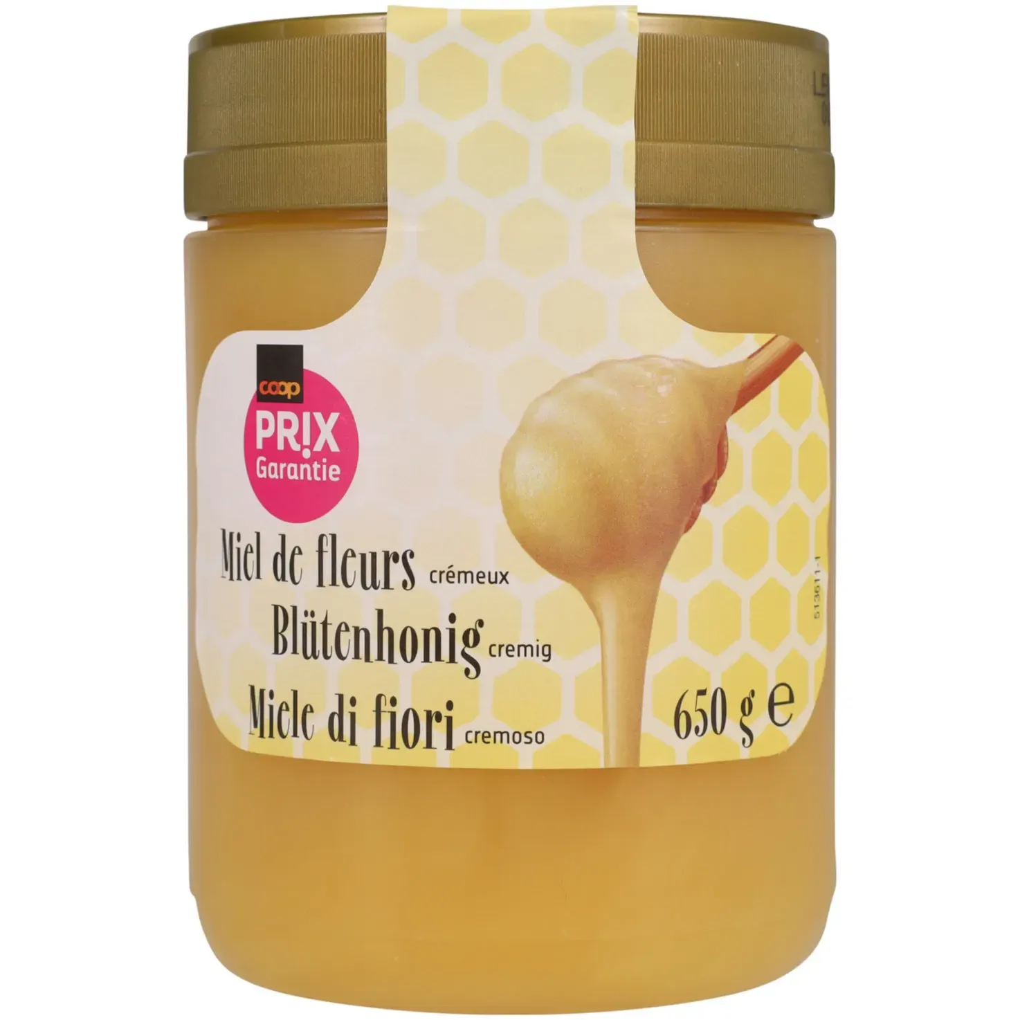 Miel de fleurs crémeux 650g