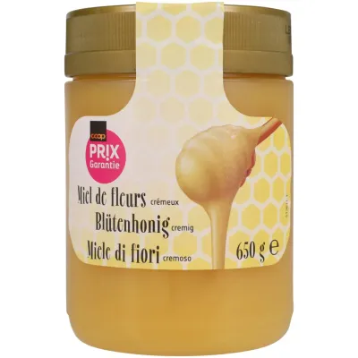 Miel de fleurs crémeux 650g
