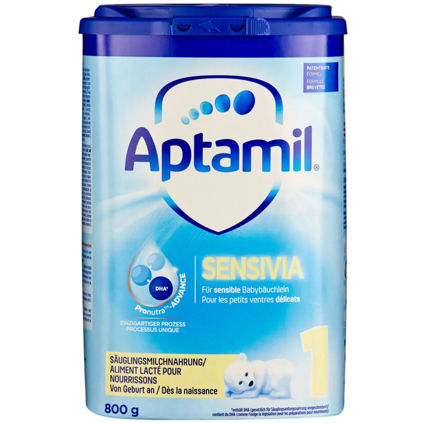 Milupa Aptamil Lait de nourrisson Sensivia 1 0 mois+ 800g