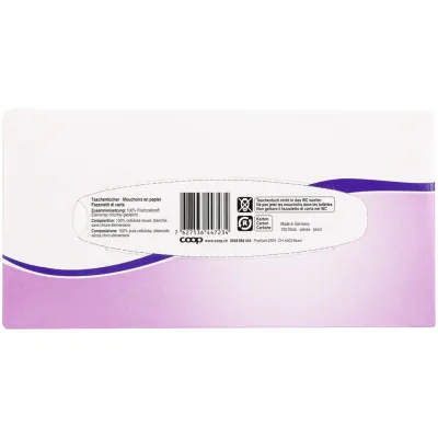 Mouchoirs en Papier 1xBox 100PCE