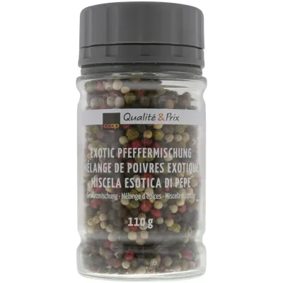Mélange de grains de poivres exotiques 110g