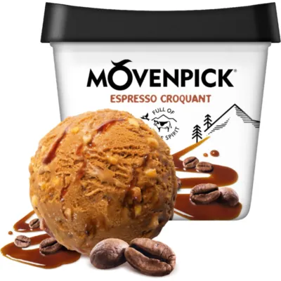 Mövenpick Classics Crème glacée espresso croquant 900ml