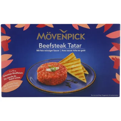 Mövenpick Steak tartare surgelé 2 portions 380g