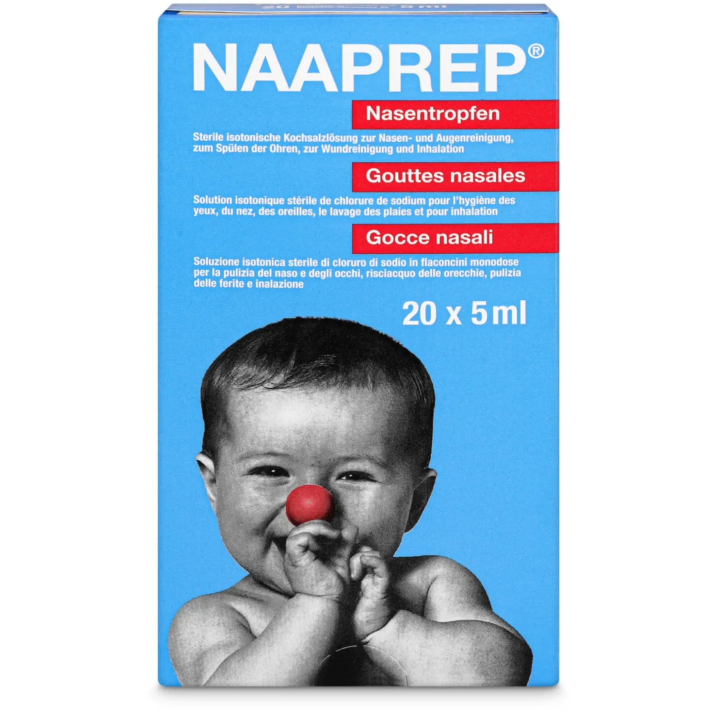 Naaprep Spray nasal Sensitive 20x5ml