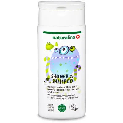 Naturaline Kids Gel douche monstre arc-en-ciel 150ml