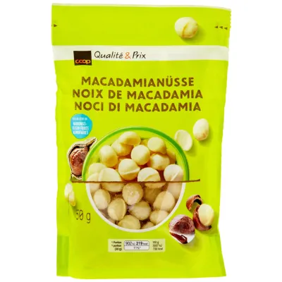 Noix de macadamia décortiquées 150g