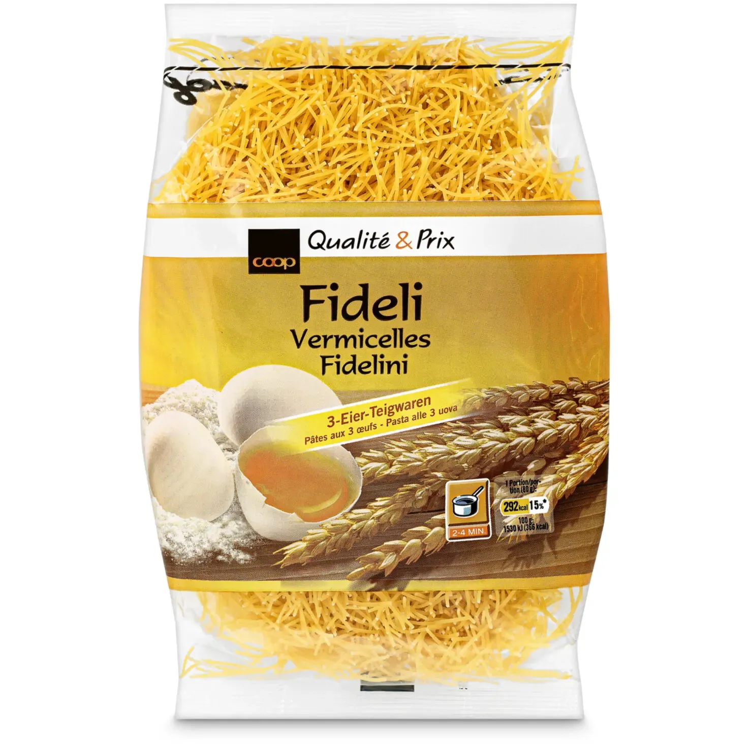 Nouilles vermicelles aux œufs 400G
