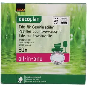 Oecoplan Pastilles pour lave-vaisselle All-in-1 30 pièces