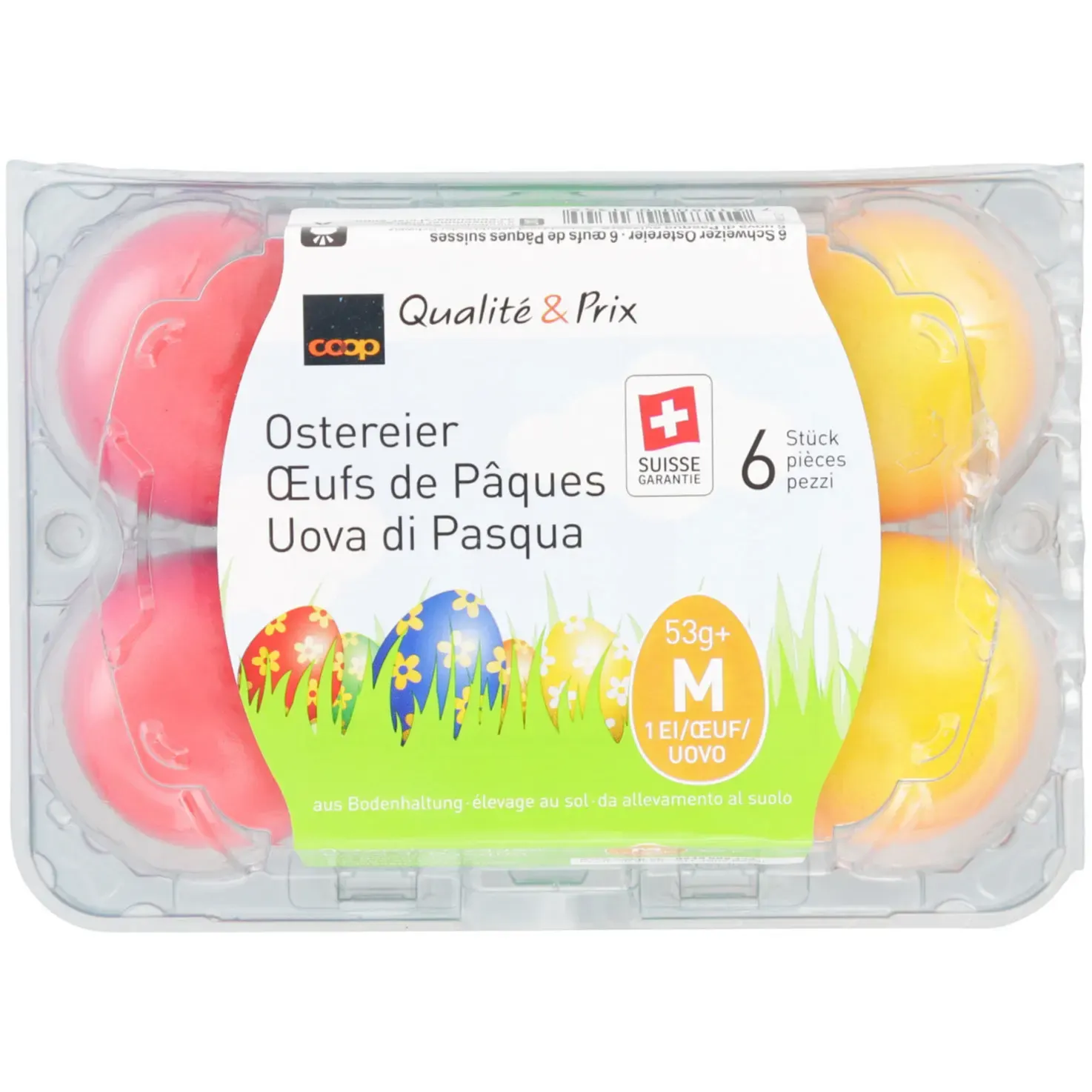 Oeufs Suisse 1x6pce 53 g