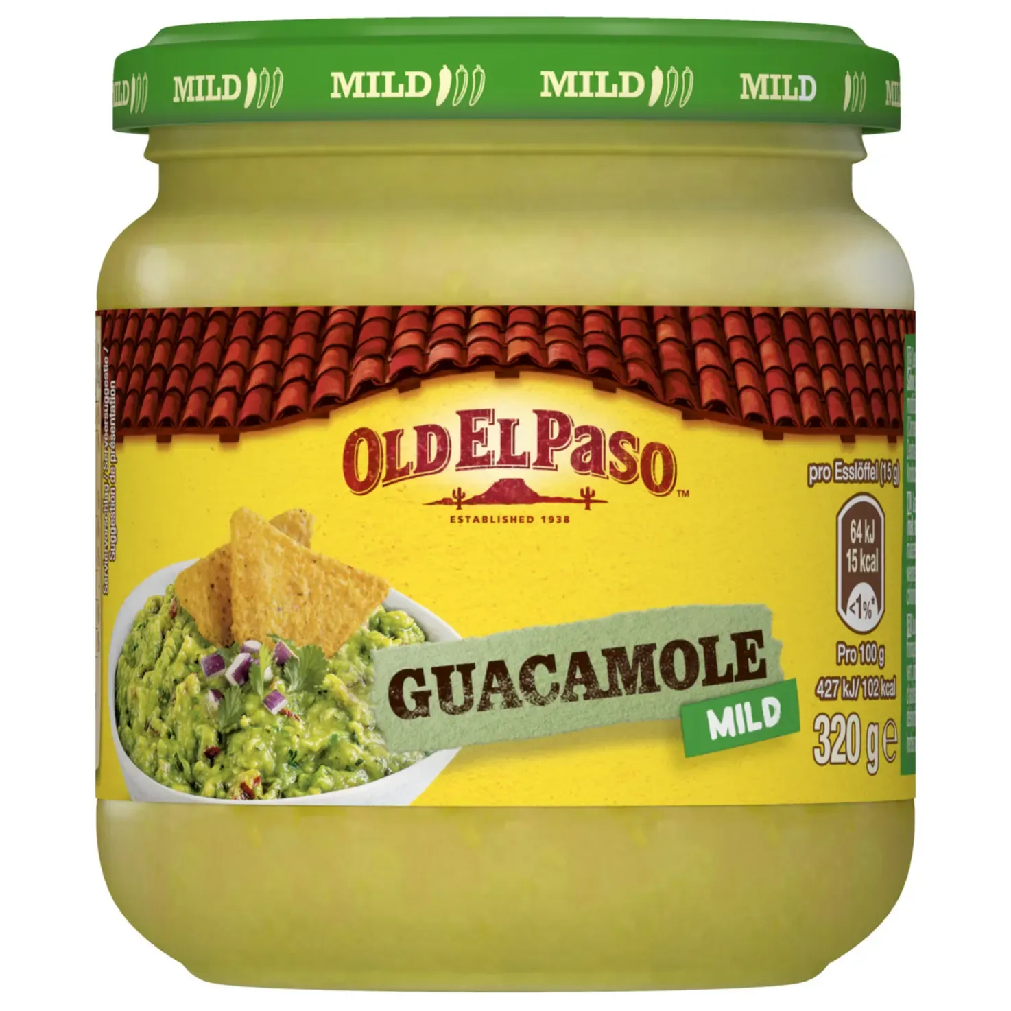 Old El Paso Guacamole dip 320g