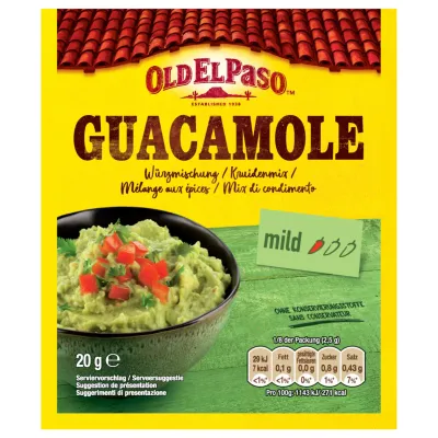 Old El Paso Mélange pour guacamole 20g