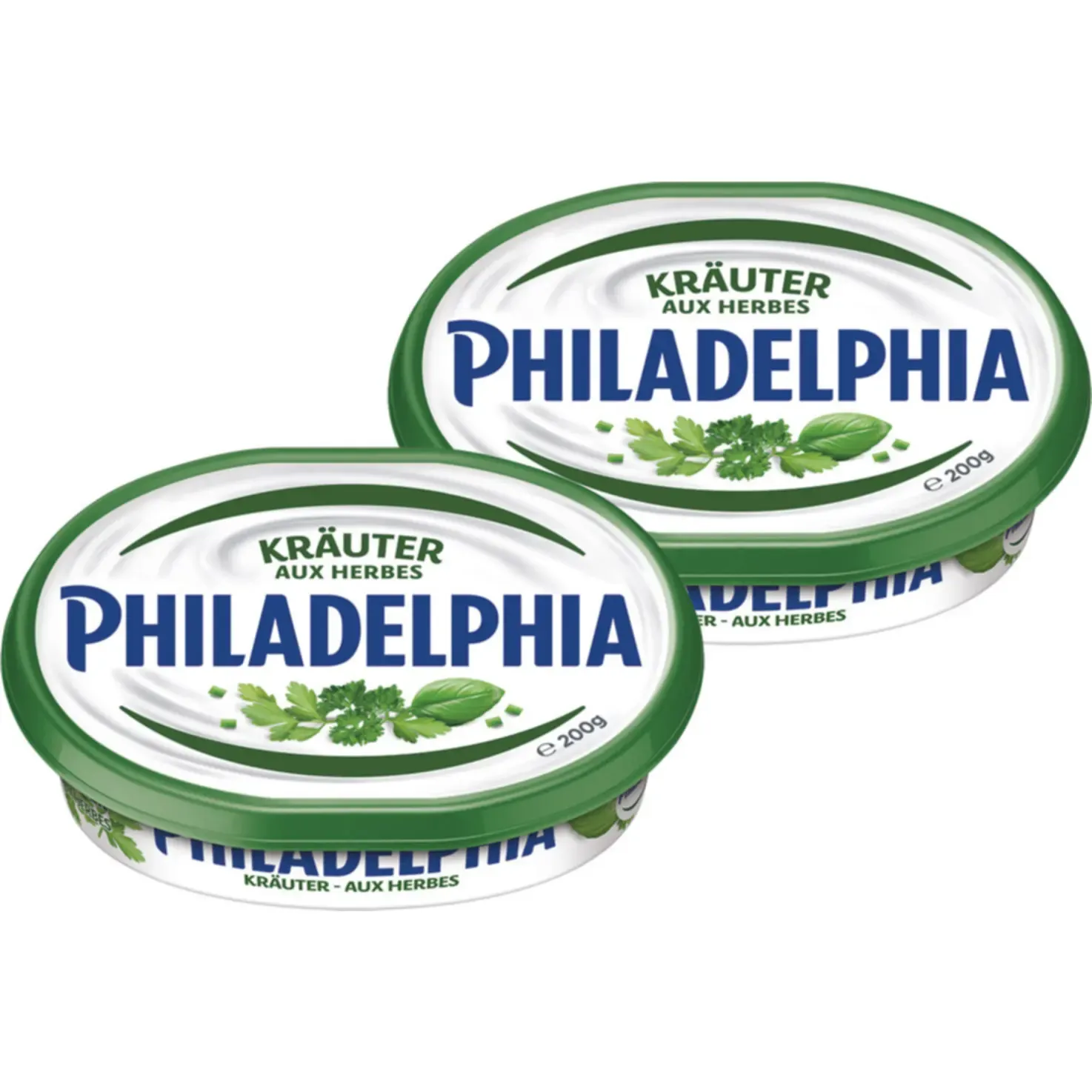 Philadelphia Fromage à tartiner aux herbes 2x200g