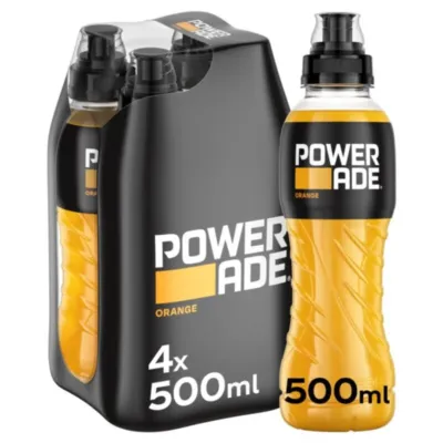 Powerade Brevage sportif à l'orange 4x50cl 1x200cl