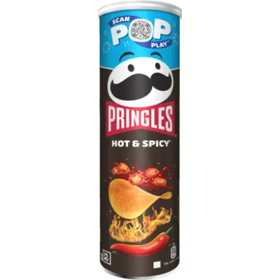 Pringles Chips Hot &amp; Spicy 185g