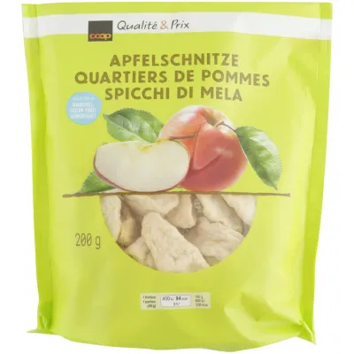 Quartiers de pommes séchés 200g