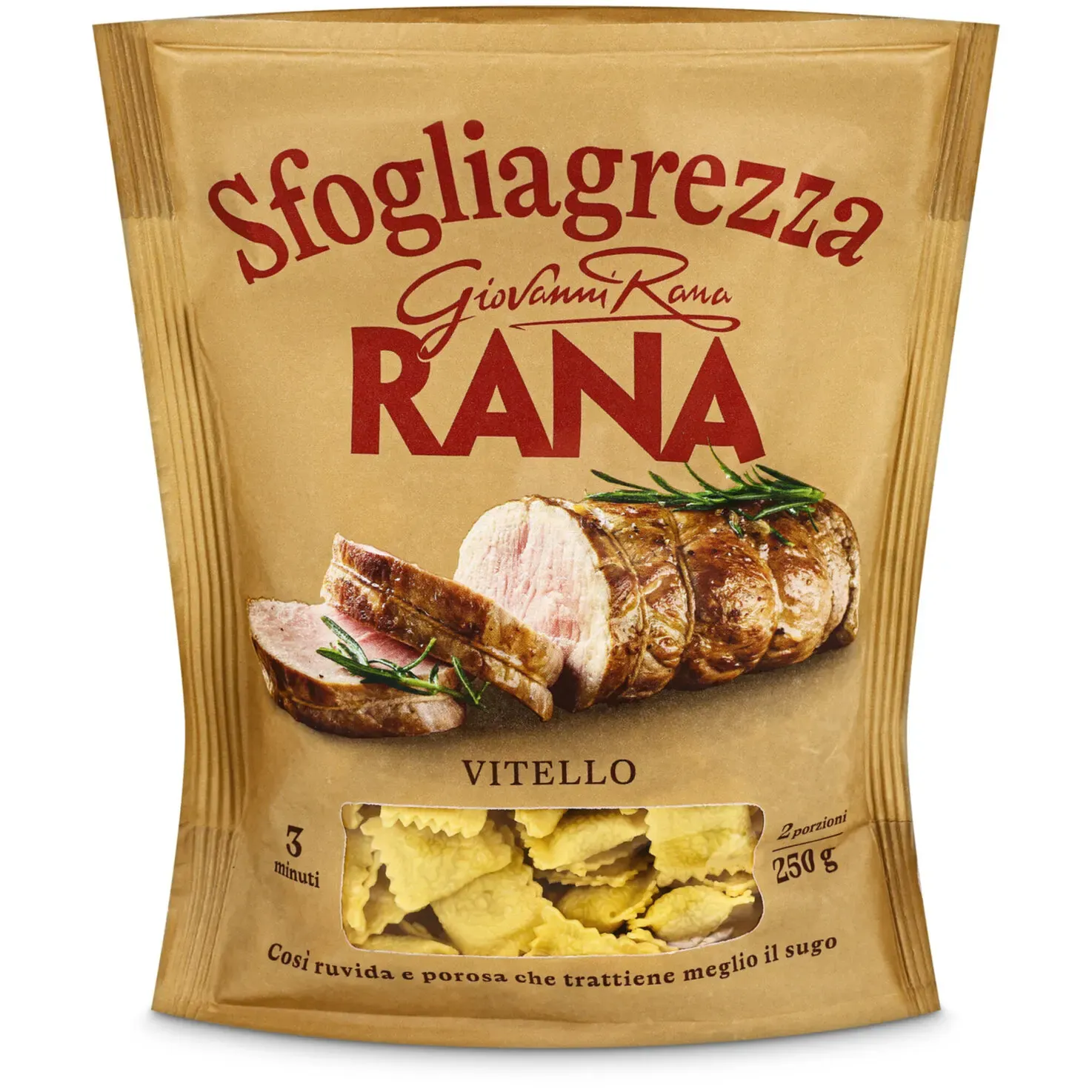 Rana Raviolini farcis de veau 250g