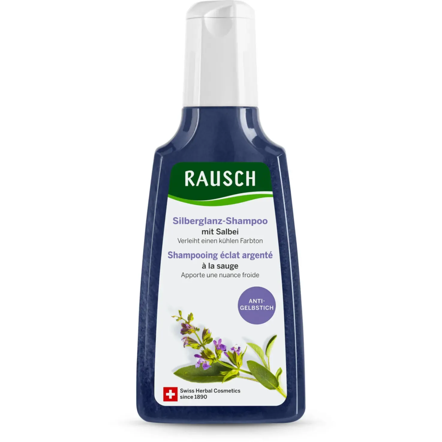 Rausch Shampooing à la sauge éclat argenté 200ml