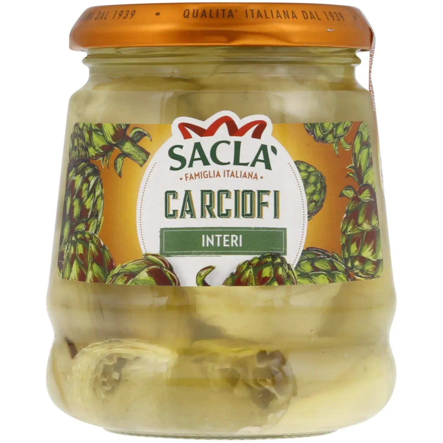Saclà Artichauts entiers 285g