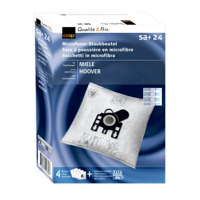 Sacs à poussière en microfibre SA+24 4 pièces