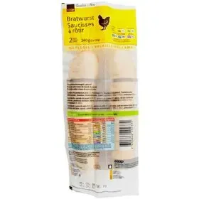 Saucisses de volaille à rôtir 240g