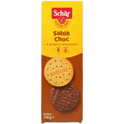 Schär Chocolat digestif sans gluten 150g
