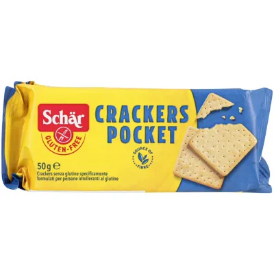 Schär Free From Crackers Pocket sans gluten &amp; lactose 3x50g 150g
