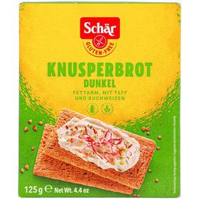Schär Pains Croustillants Foncés 125g