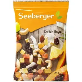 Seeberger Mélange de fruits secs Caribic Royal 200g