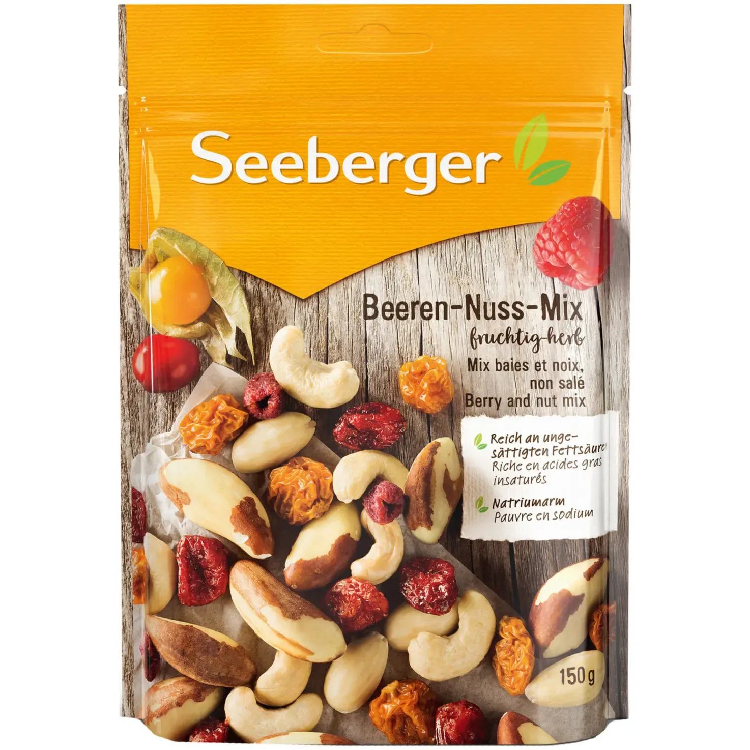 Seeberger Mélange de noix &amp; baies 150g