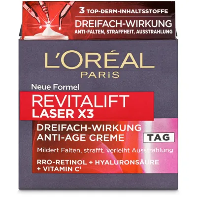 Soin anti-âge jour L&#39;Oréal Paris Revitalift Laser X3
