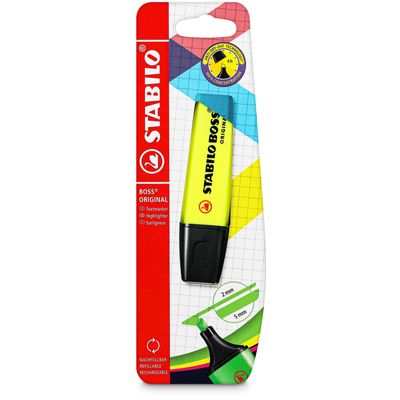 Stabilo Boss Surligneur jaune