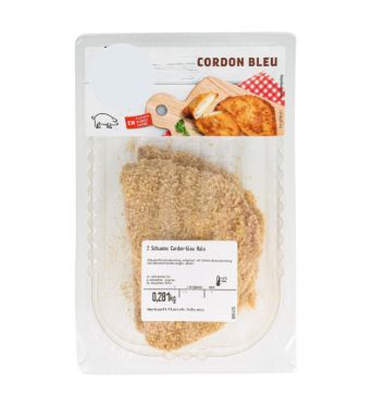 Cordon-bleu de porc Prix Garantie env. 450g