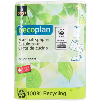Oecoplan Essuie-tout 2 rouleaux
