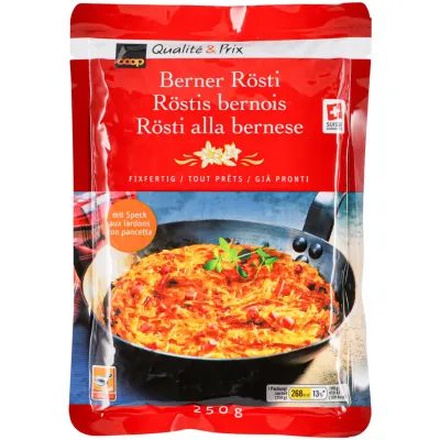 Rösti bernois aux lardons tout prêts 250g