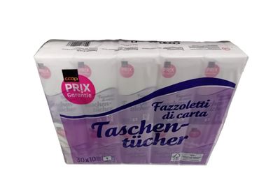 Mouchoirs de poche 30x10 pièces