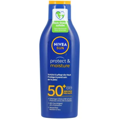 Nivea Sun P&amp;M lait solaire FPS50+ 200ml