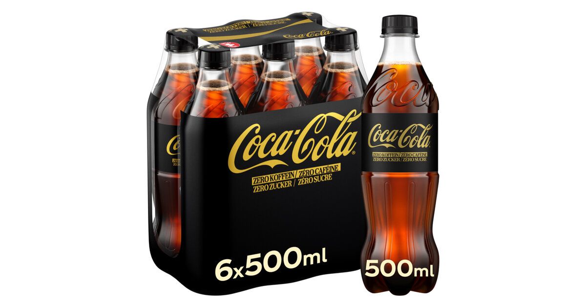 Coca-Cola zéro sans caféine 6x50cl