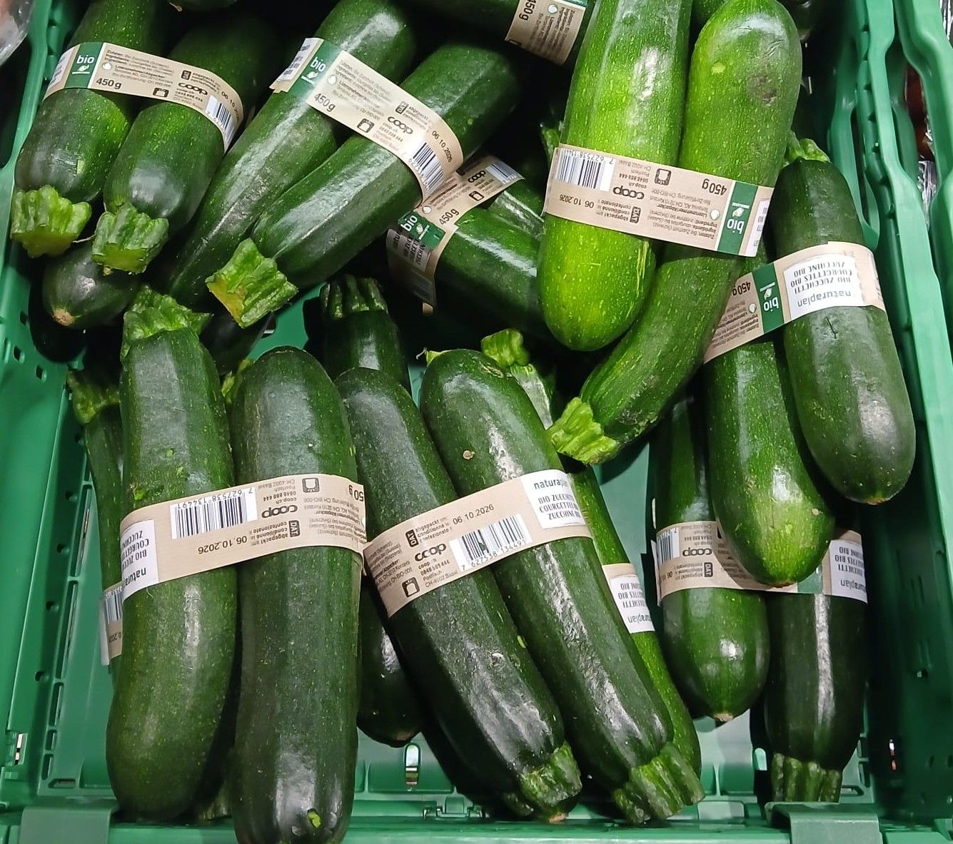 BIO Courgettes