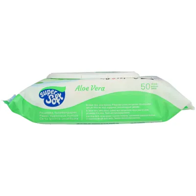 Aloe Vera humide SUPER SOFT 1x50 pce