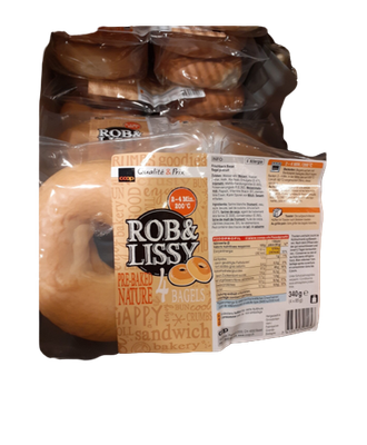 Bagels précuits Rob &amp; Lissy Classic 300g