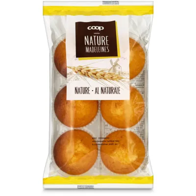 Madeleines Nature 6pce 500g