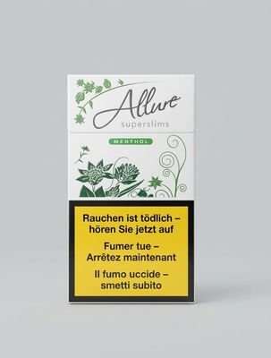 Allure superslims menthol